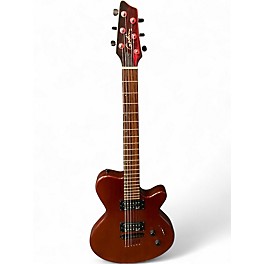 Used Godin LG HB Transparent Cherry Solid Body Electric Guitar