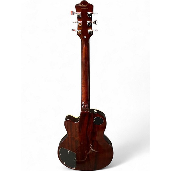 Used DeArmond M77T Black Solid Body Electric Guitar