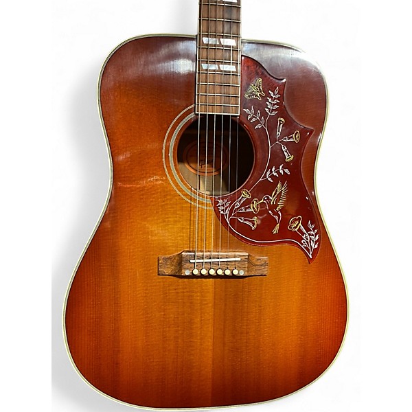 Used 2009 Gibson Hummingbird True Vintage Heritage Cherry Sunburst Acoustic Guitar