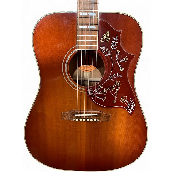 Used 2009 Gibson Hummingbird True Vintage Heritage Cherry Sunburst Acoustic Guitar