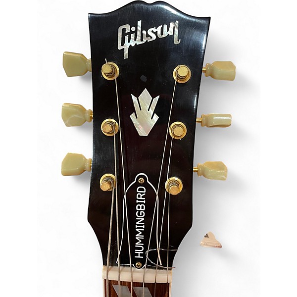 Used 2009 Gibson Hummingbird True Vintage Heritage Cherry Sunburst Acoustic Guitar