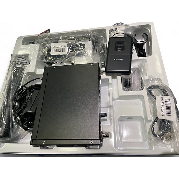Used Shure SLX4 LAV/ HANDHELD Wireless System