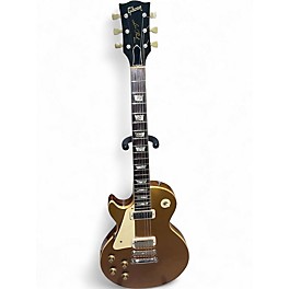 Vintage 1974 Gibson Les Paul Deluxe Left Handed Gold Top Electric Guitar