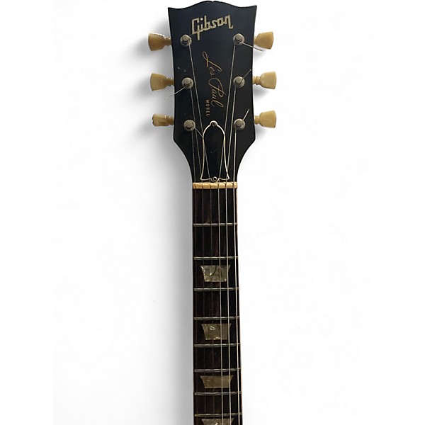 Vintage 1974 Gibson Les Paul Deluxe Left Handed Gold Top Electric Guitar