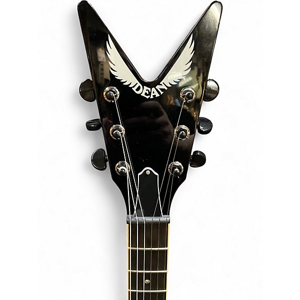 Used Dean USA ML Dime SLIME GREEN Solid Body Electric Guitar