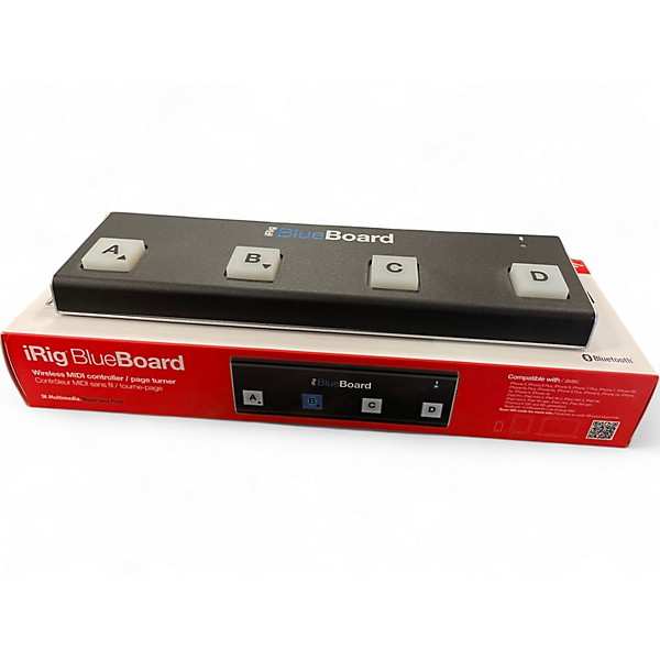 Used IK Multimedia IRIG BLUEBOARD MIDI Utility