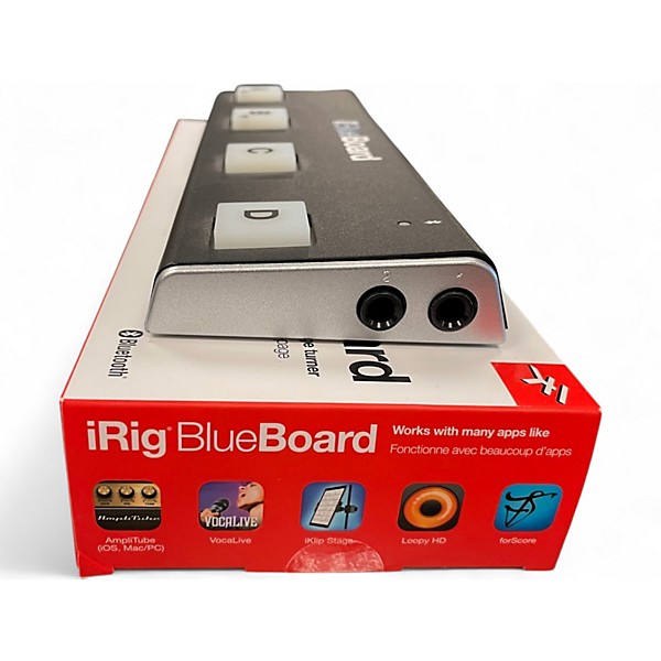 Used IK Multimedia IRIG BLUEBOARD MIDI Utility