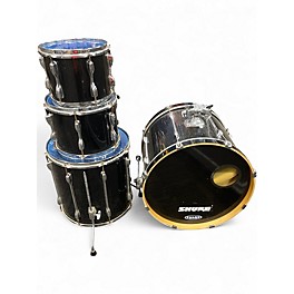 Used TAMA 4 Piece Rockstar Black Drum Kit