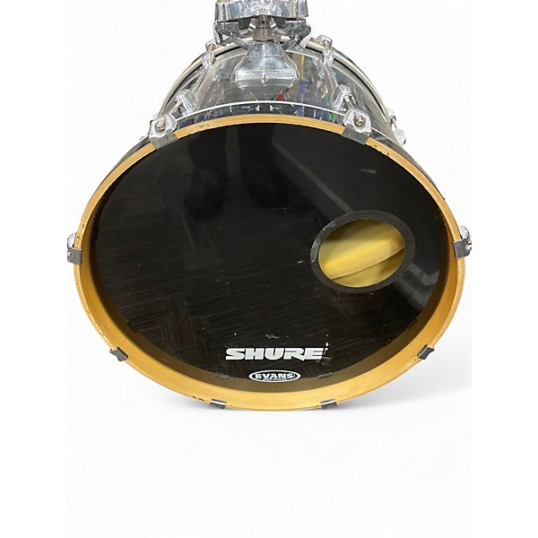 Used TAMA 4 Piece Rockstar Black Drum Kit