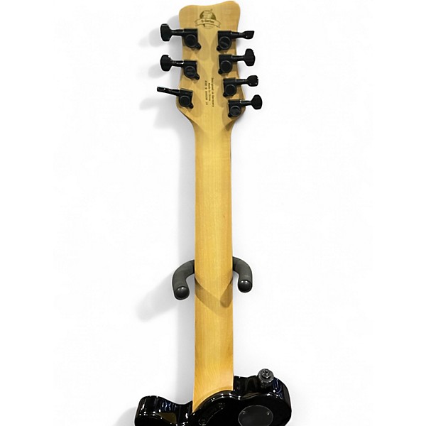 Used Famus Panthera Trans Black Solid Body Electric Guitar