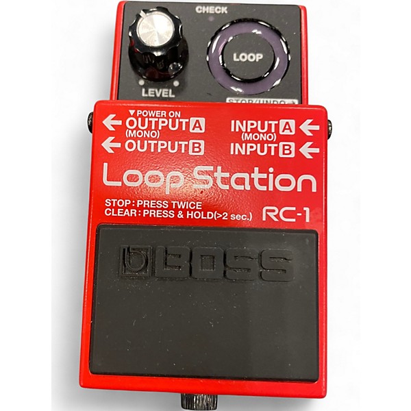 Used BOSS RC1 Loop Station Pedal
