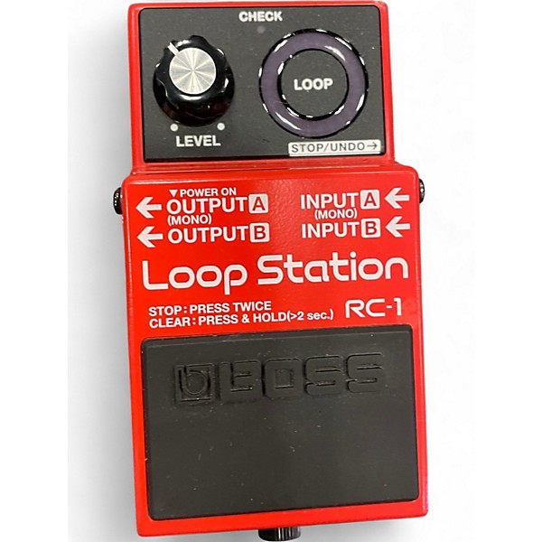 Used BOSS RC1 Loop Station Pedal