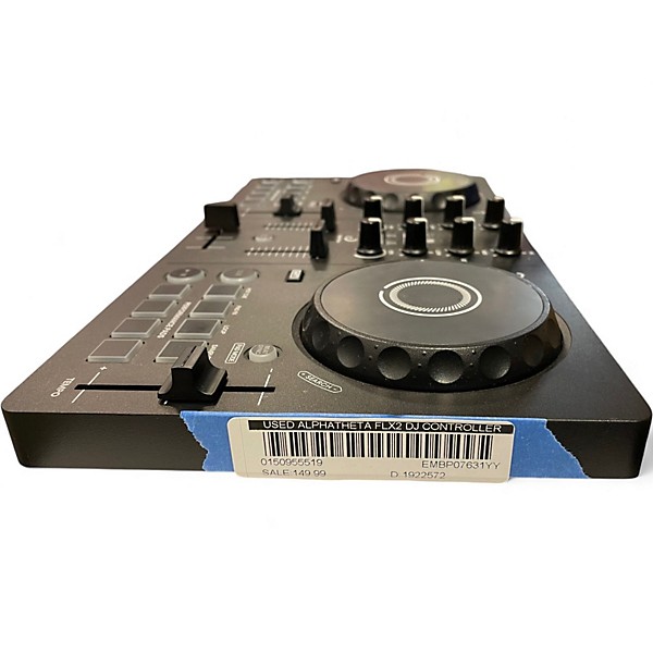 Used AlphaTheta FLX2 DJ Controller
