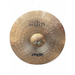 Used Paiste 20in 20in Sound Formula Heavy Ride Cymbal Cymbal