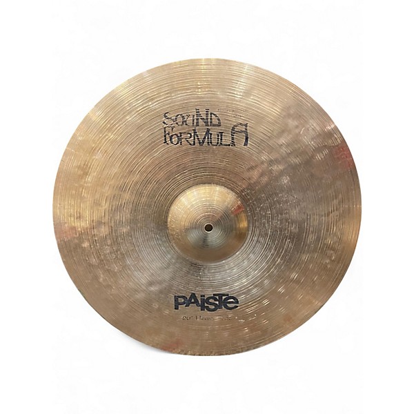 Used Paiste 20in 20in Sound Formula Heavy Ride Cymbal Cymbal