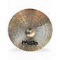 Used Paiste 20in 20in Sound Formula Heavy Ride Cymbal Cymbal