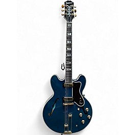 Used Epiphone SHERATON FREQUENSATOR VIPER BLUE Hollow Body Electric Guitar