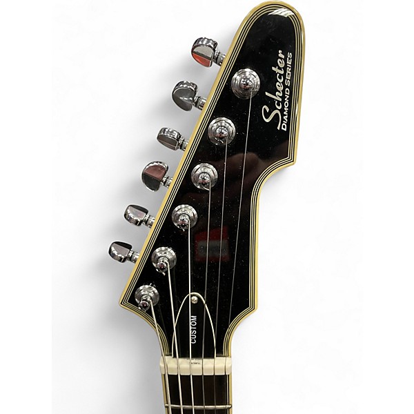 Used Schecter Guitar Research E1 Custom Custom Vintage Sunburst Solid Body Electric Guitar