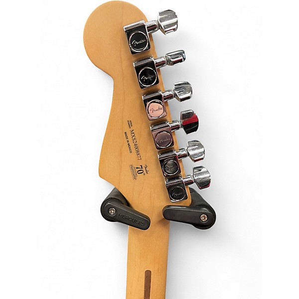 Used Fender Player Stratocaster Black Solid Body Electric Guitar