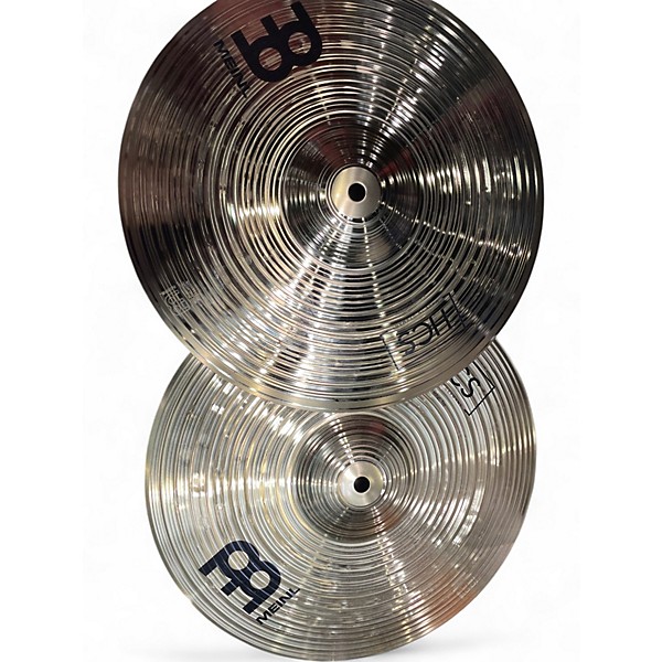Used MEINL 13in HCS Hi Hat Pair Cymbal