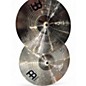Used MEINL 13in HCS Hi Hat Pair Cymbal thumbnail