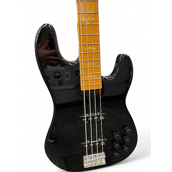 Used Markbass gloxy gv4 Black Electric Bass Guitar
