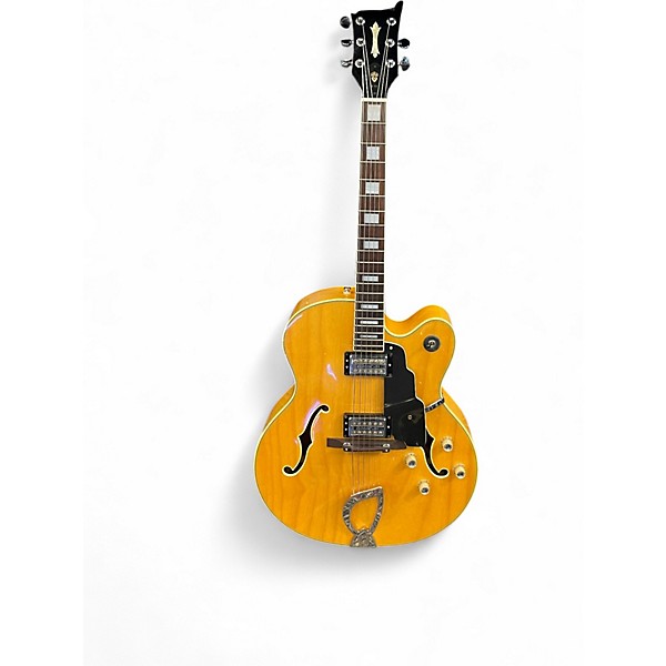 Used DeArmond X155 Maple Hollow Body Electric Guitar