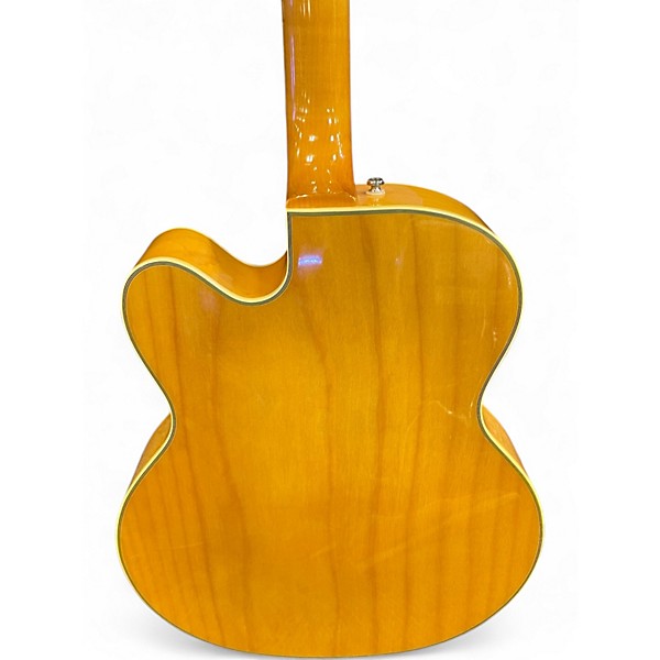 Used DeArmond X155 Maple Hollow Body Electric Guitar