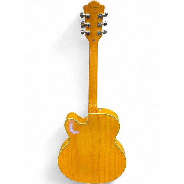 Used DeArmond X155 Maple Hollow Body Electric Guitar