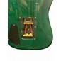 Used Fu-tone PRO Green Solid Body Electric Guitar