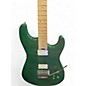 Used Fu-tone PRO Green Solid Body Electric Guitar
