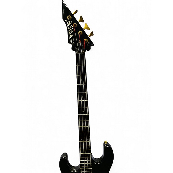 Used B.C. Rich PLATINUM SERIES Black Electric Bass Guitar