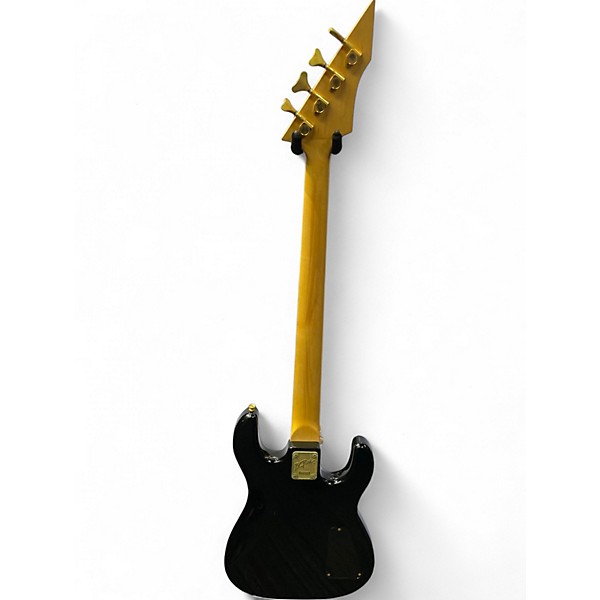 Used B.C. Rich PLATINUM SERIES Black Electric Bass Guitar