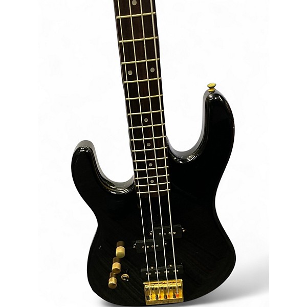 Used B.C. Rich PLATINUM SERIES Black Electric Bass Guitar