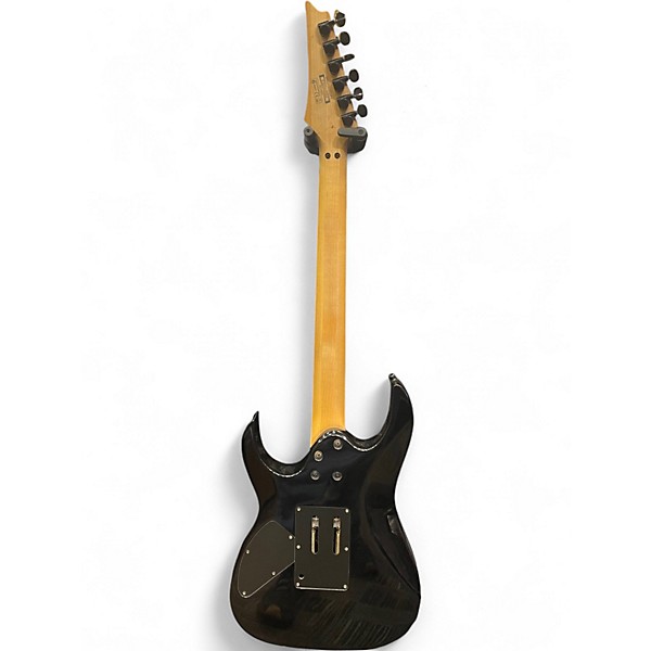 Used Ibanez RG370DXGP1 Black Solid Body Electric Guitar