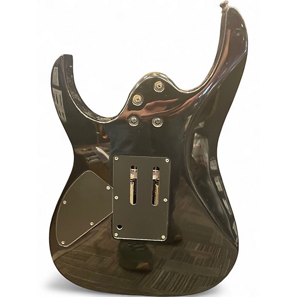 Used Ibanez RG370DXGP1 Black Solid Body Electric Guitar