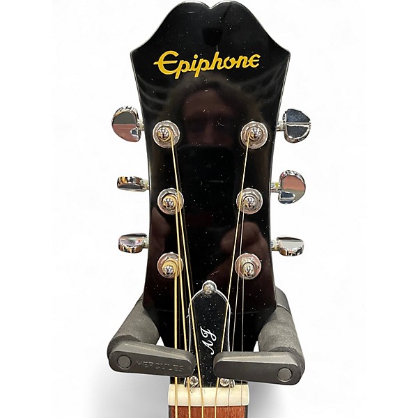 Used Epiphone AJ210CE Vintage Sunburst Acoustic Electric Guitar