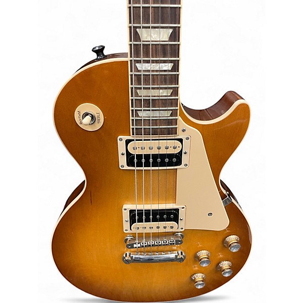Used Gibson Les Paul Classic Lemonburst Solid Body Electric Guitar