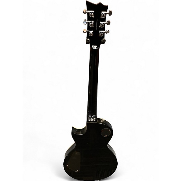 Used ESP LTD EC410V Gold Top Solid Body Electric Guitar