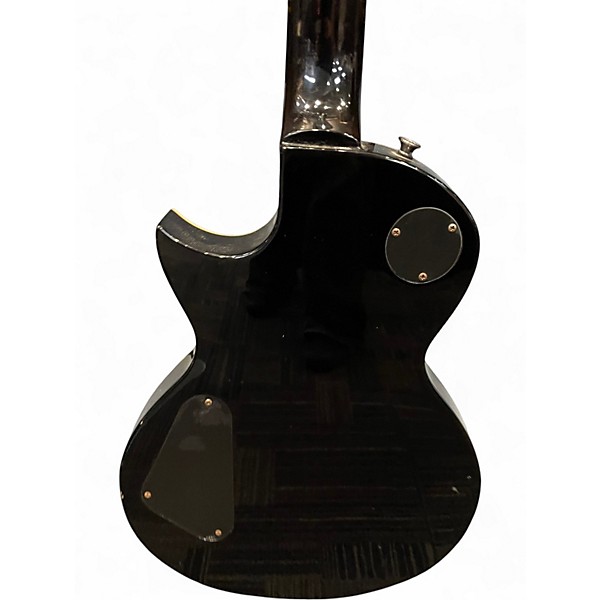 Used ESP LTD EC410V Gold Top Solid Body Electric Guitar