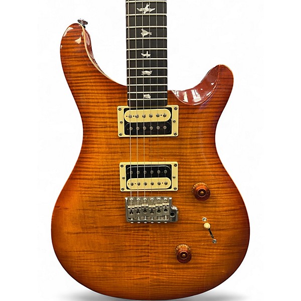 Used PRS SE Custom 24 Tobacco Burst Solid Body Electric Guitar