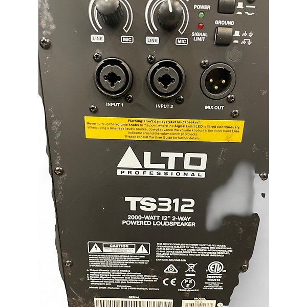 Used Alto TS312 Powered Speaker