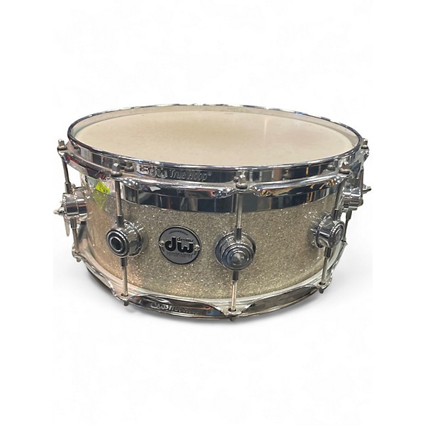 Used DW 14in Collector's Series Custom Crafted 1 of 1 Pearl White Drum
