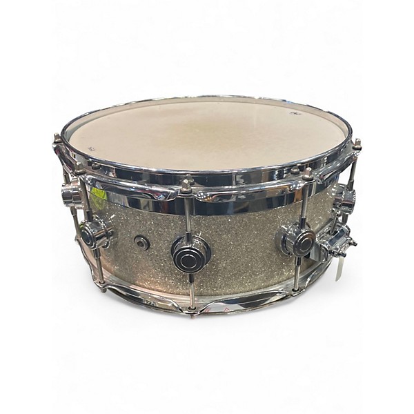 Used DW 14in Collector's Series Custom Crafted 1 of 1 Pearl White Drum