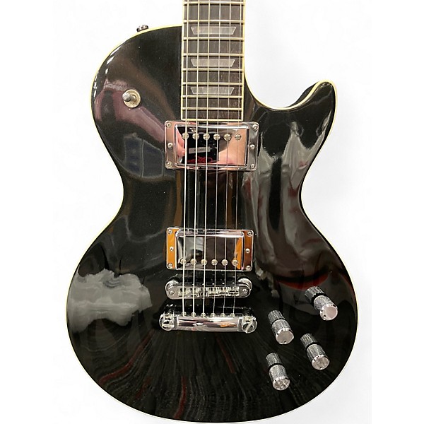 Used Gibson Les Paul GT Phantom Black Solid Body Electric Guitar