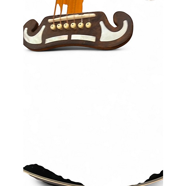 Used Epiphone Inspired By Gibson J-200 Tobacco Sunburst Acoustic Electric Guitar