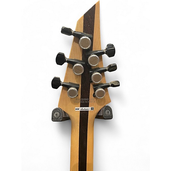 Used Jackson Pro Series Dinky DK Modern Ash HT6 BAKED RED Solid Body Electric Guitar