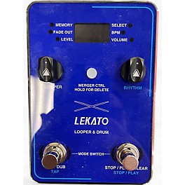 Used Lekato LOOPER AND DRUM Pedal