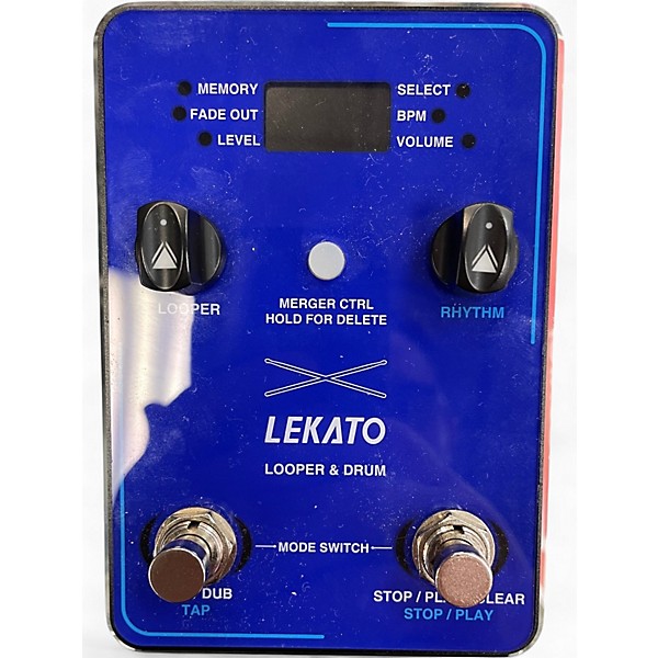 Used Lekato LOOPER AND DRUM Pedal