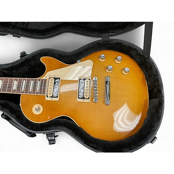 Used Gibson LES PAUL STANDARD Amber Solid Body Electric Guitar